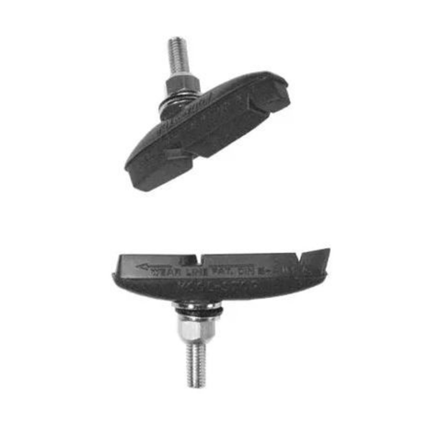 Kool Stop Kool Stop - Bicycle Brake Pads Eagle 2 Threaded - KSE2TB - Black