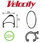 velocity Velocity Rim - Aerohead 16X13/8 [349] 20H MSW - Black - V1462