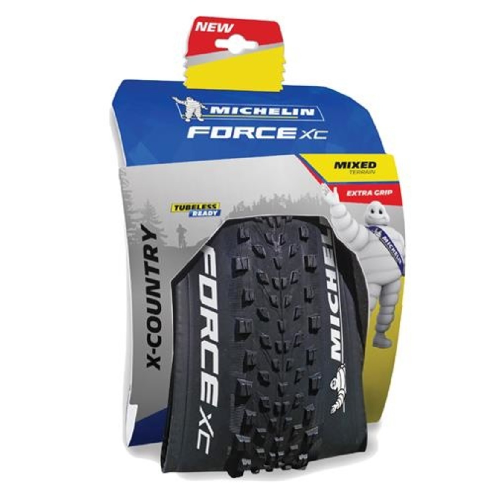 Michelin Michelin Bike Tyre - Force XC Competition - 27.5" X 2.25"- Foldable Bicycle Tyre