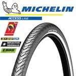 Michelin Michelin Bike Tyre - Protek - 700 X 47C - Wire - Bicycle Tyre - Black - Pair