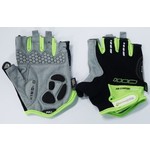 Pro Series Pro-Series - Gloves Amara Material With Gel Padding - Medium - Black/Green Trim