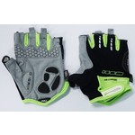 Pro Series Pro-Series - Gloves - Amara Material With Gel Padding-X-Large - Black/Green Trim