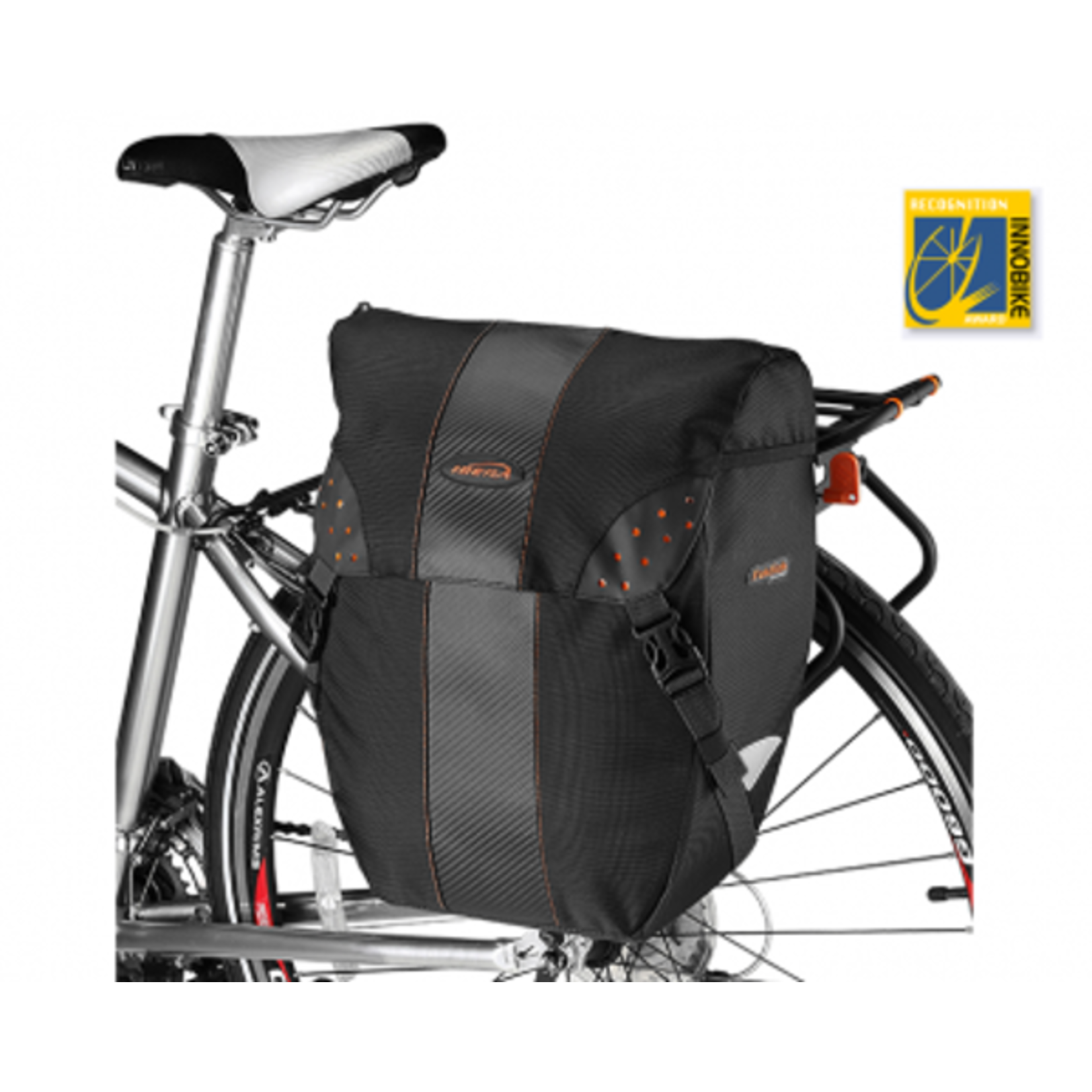 Ibera Ibera Bicycle Pakrak Pannier Bag With Quick Clip-On System Capacity - 15L