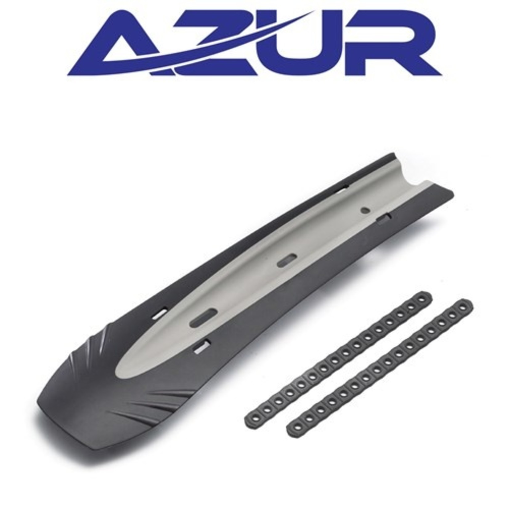 Azur Azur Bike/Cycling Front Mudguard M2 Armour Downtube Mount Road Fender