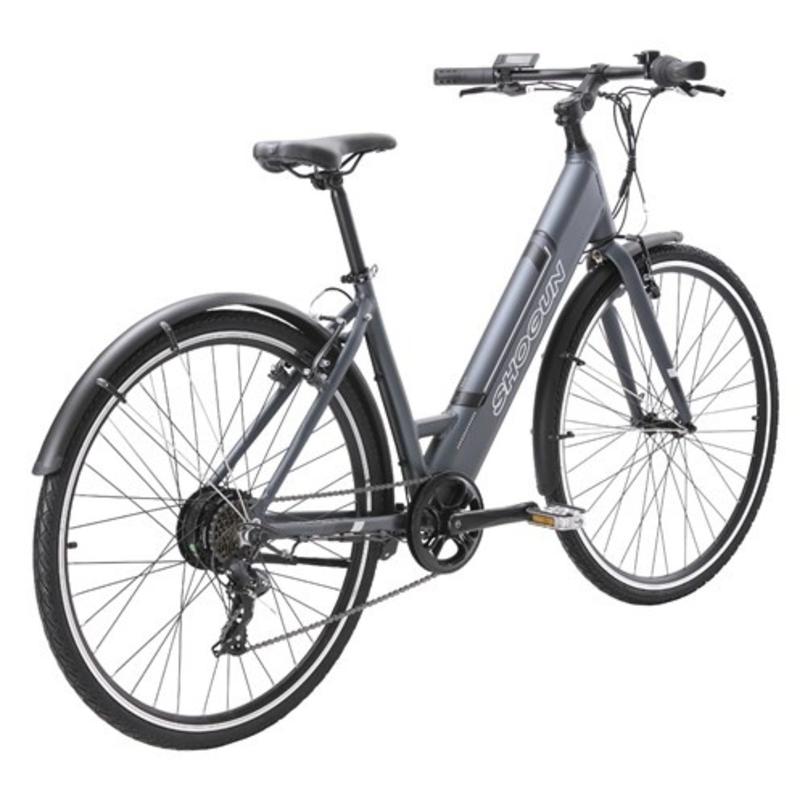 Shogun Shogun E-Bike - EB1 Step Through Electric Bicycle - Charcoal - 46cm(Medium)