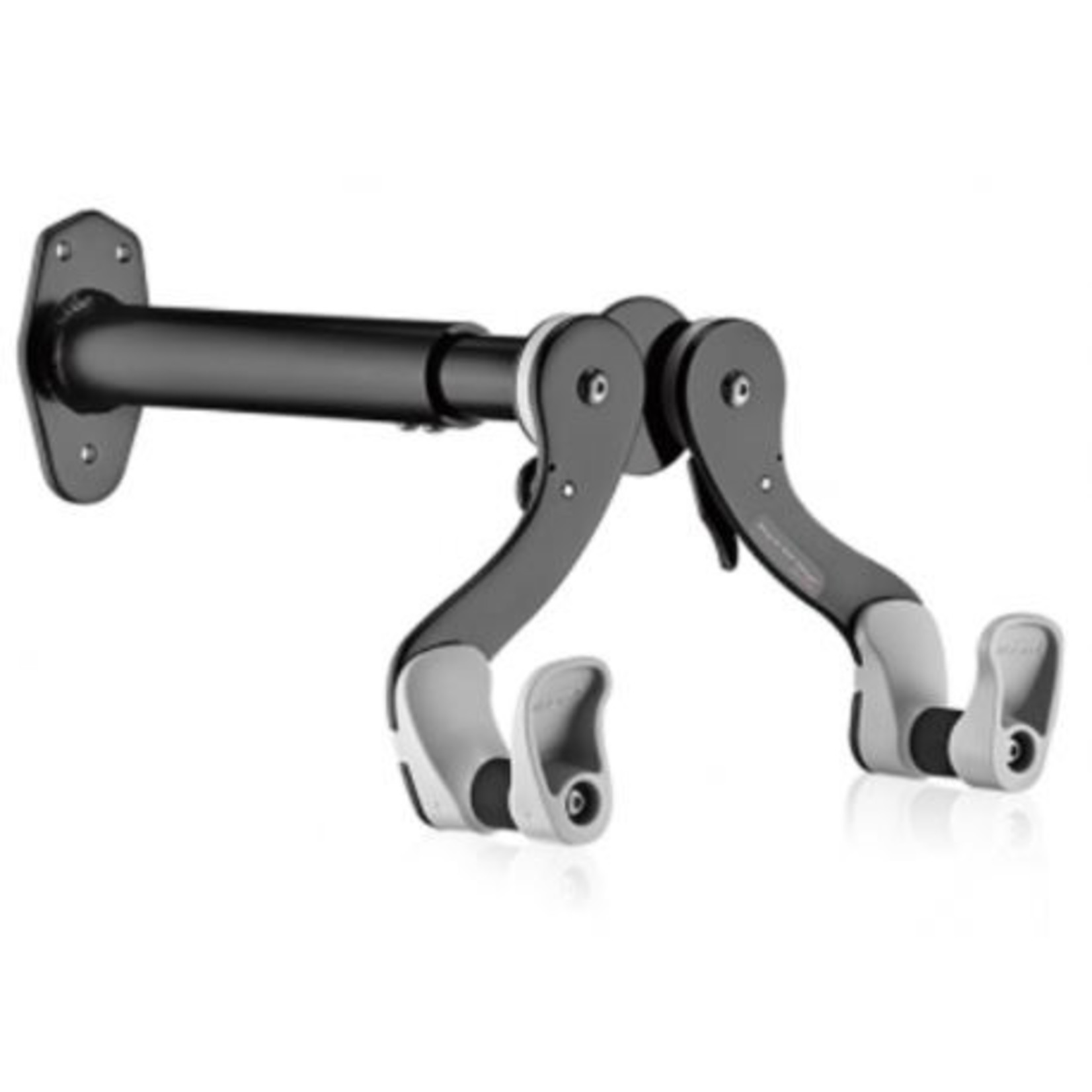 KWT Ibera Bicycle Bike Wall Hanger Horizontal With Pivotal Arms Aluminium/Steel