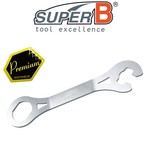 Super B SuperB Bottom Bracket Wrench - 36/16mm - Bike Tool - Silver - TB8913