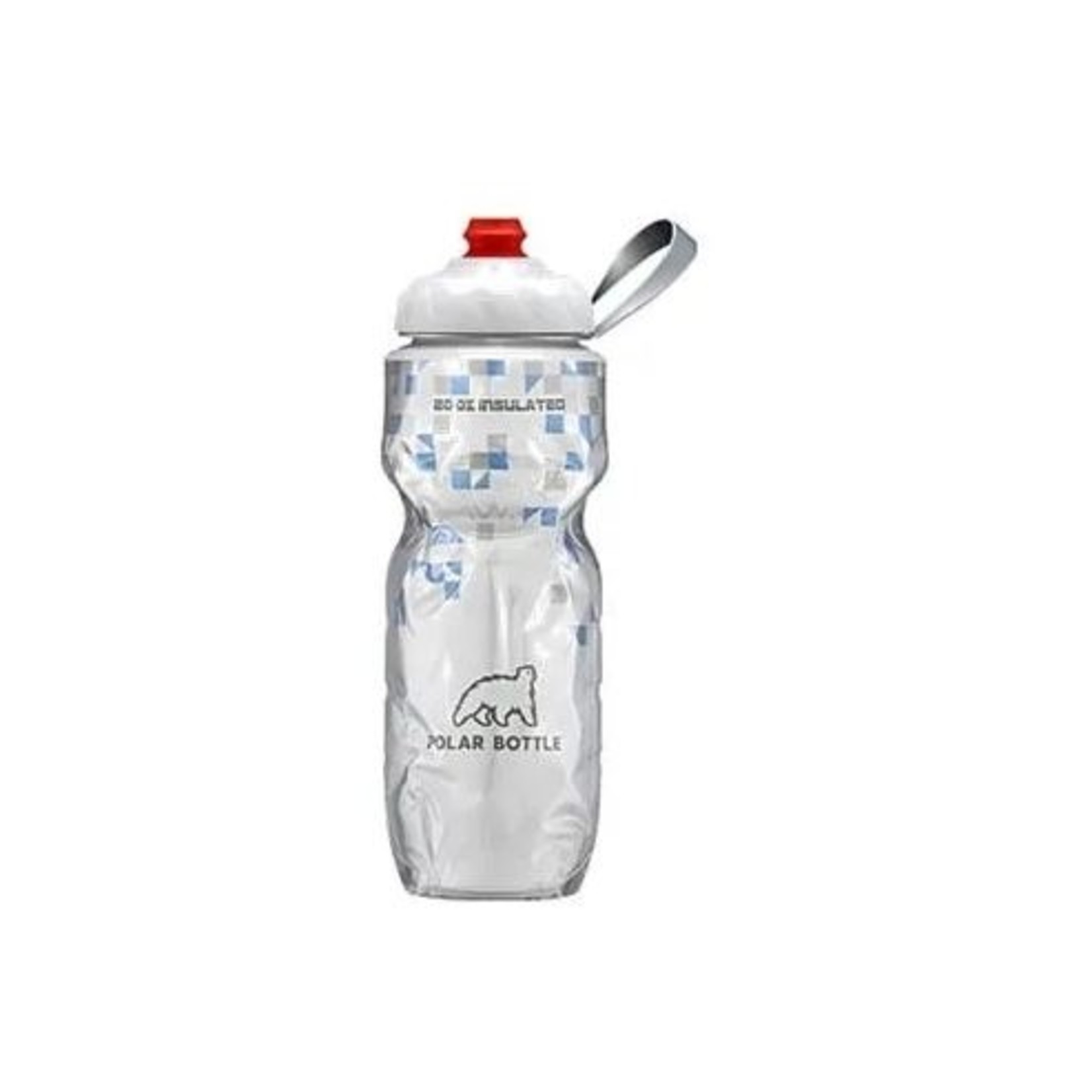 Polar Polar Bottle - Insulated Sport Water Bottle - 575ml/20 OZ - Zipstream Cap - Blue