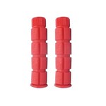 Pro Series Pro-Series - Bike/Cycling Grips - MTB - Kratton Rubber - 120mm - Red