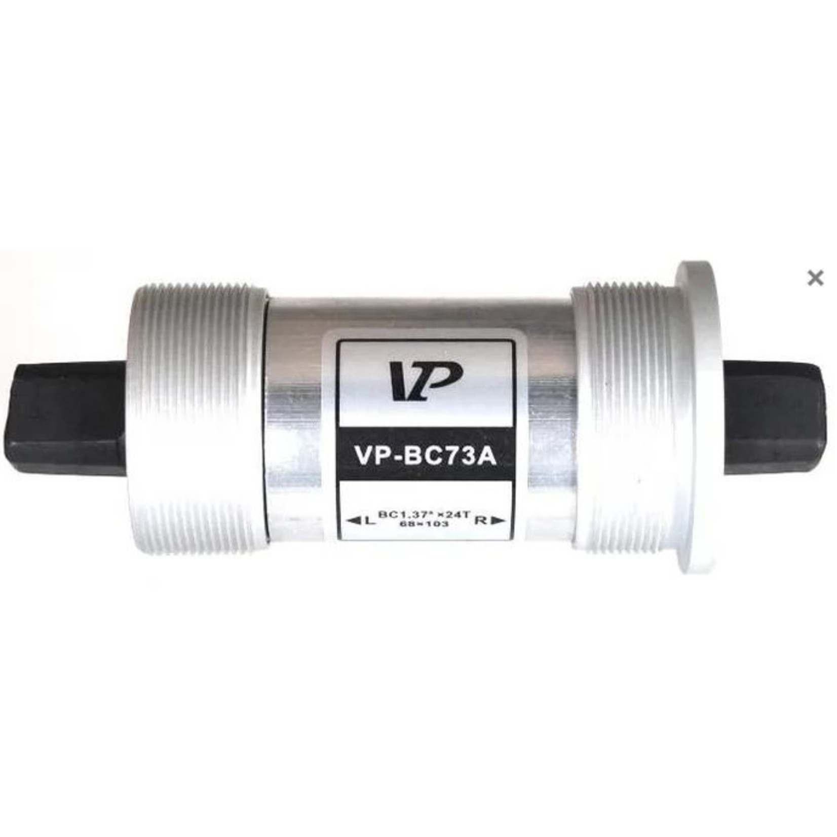 VP VP Bottom Bracket Cartridge - 122.5mm Threaded 68mm Shell - Alloy Sheath & Cup