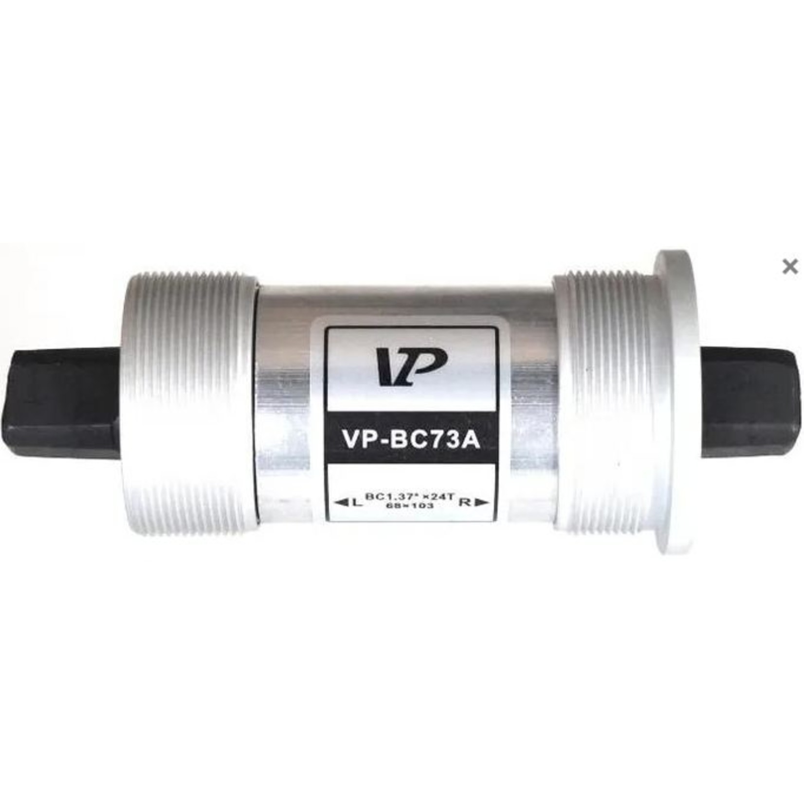 VP VP Bottom Bracket Cartridge - 113mm Threaded 68mm Shell - Alloy Sheath & Cup