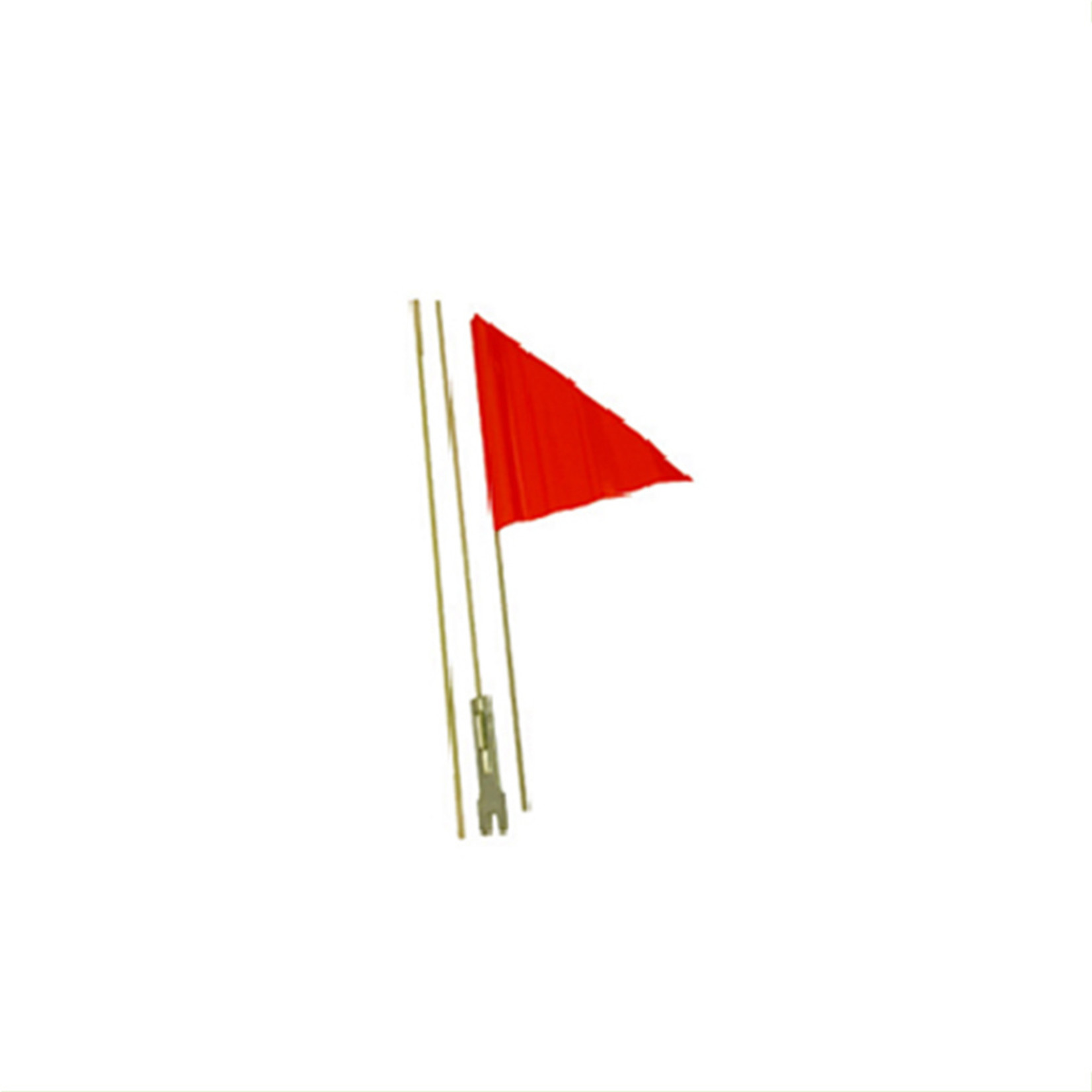 Incomex Trading Pty Ltd Safety Flag 3727 2 Pieces, 60"/1.5m Length, Fibreglass - Orange