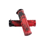 Ryfe Ryfe Handlebar Grips - Bossa - Single Lock On Pro Grip - Marble Red/Black
