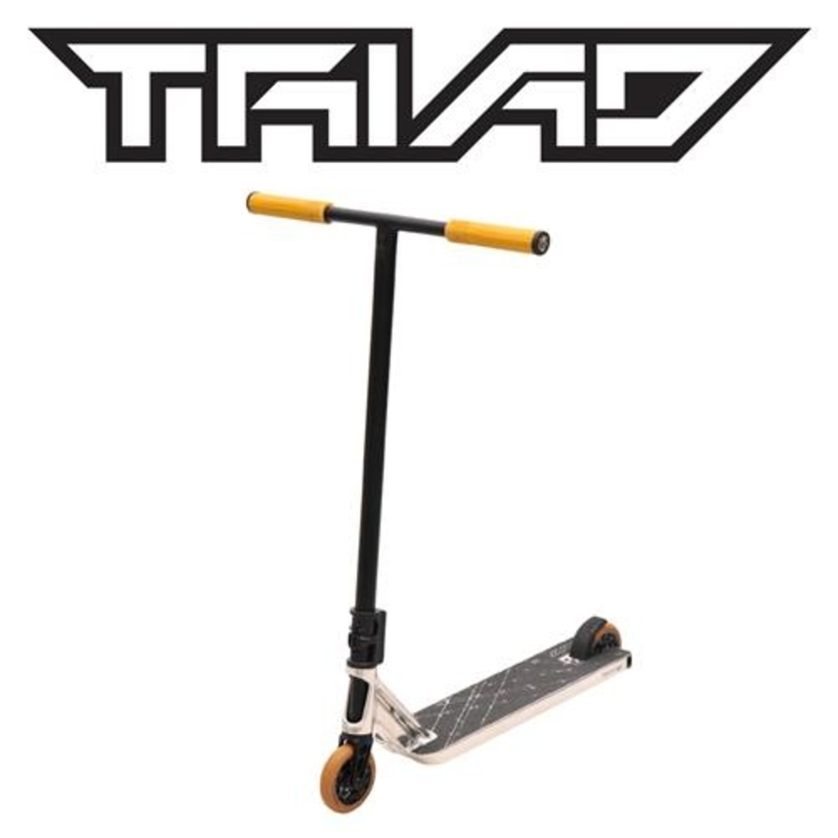 Triad Triad Scooter Fugitive - Neo Silver/Satin Black/Gum - "Special"