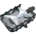 QBP QBP Bicycle Pedal Alloy Trekking 9/16 DU Bearing - Silver