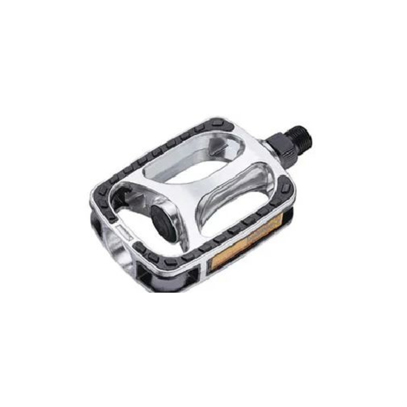 Incomex Trading Pty Ltd VP Pedals 9/16" City/Comfort - Alloy - Silver/Black