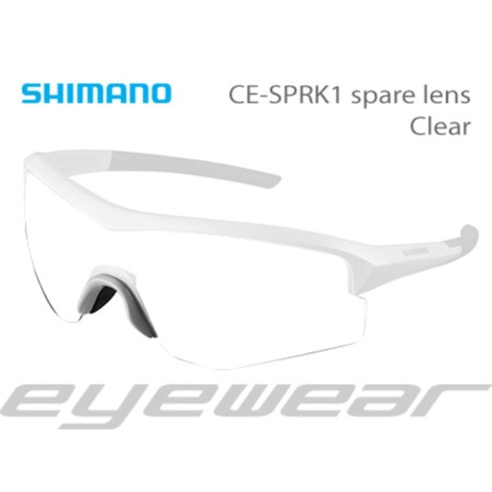 Shimano Shimano Eyewear Spare Lens - Spark Smoked Red MLC