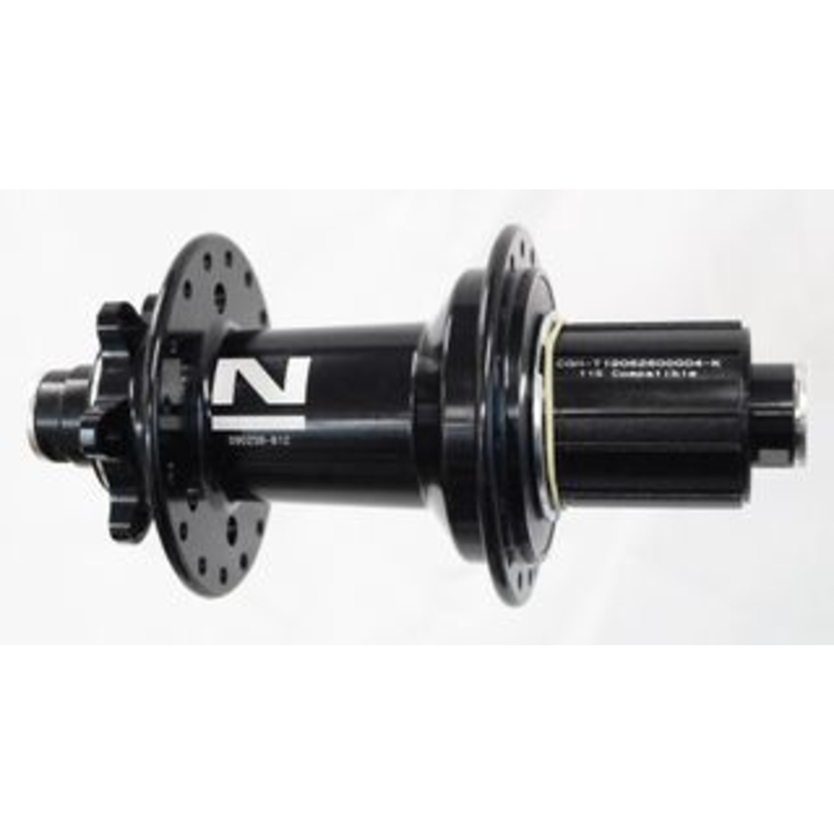 Novatec Novatec - Hubs - 8/11 Speed - 12mm T/A, 6 Bolt Disc,32H, Sealed Bearings - Black