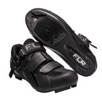 FLR FLR F-15-III Pro Road Shoes - R250 Outsole - Clip & Laces - Size 36 - Black