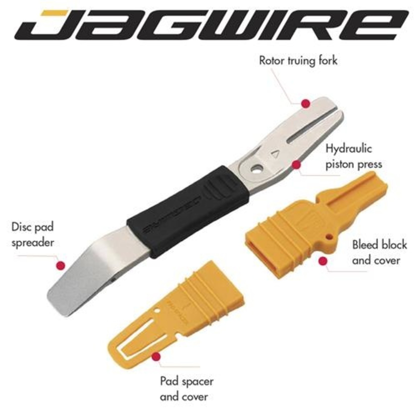 Jagwire Jagwire Disc Brake Multi Tool - Made From Steel And Plastic - WST032