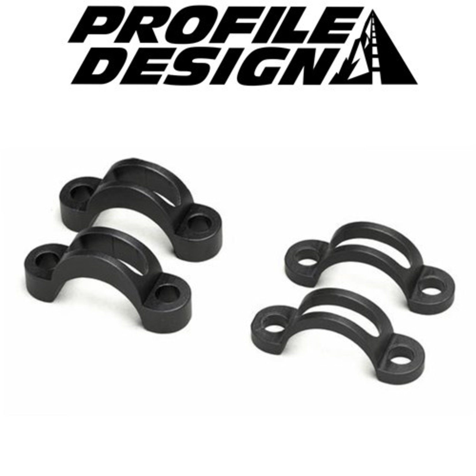Profile Profile Design Aerobar Bracket Riser Kit - Clamp Diameter - 31.8mm - 15mm