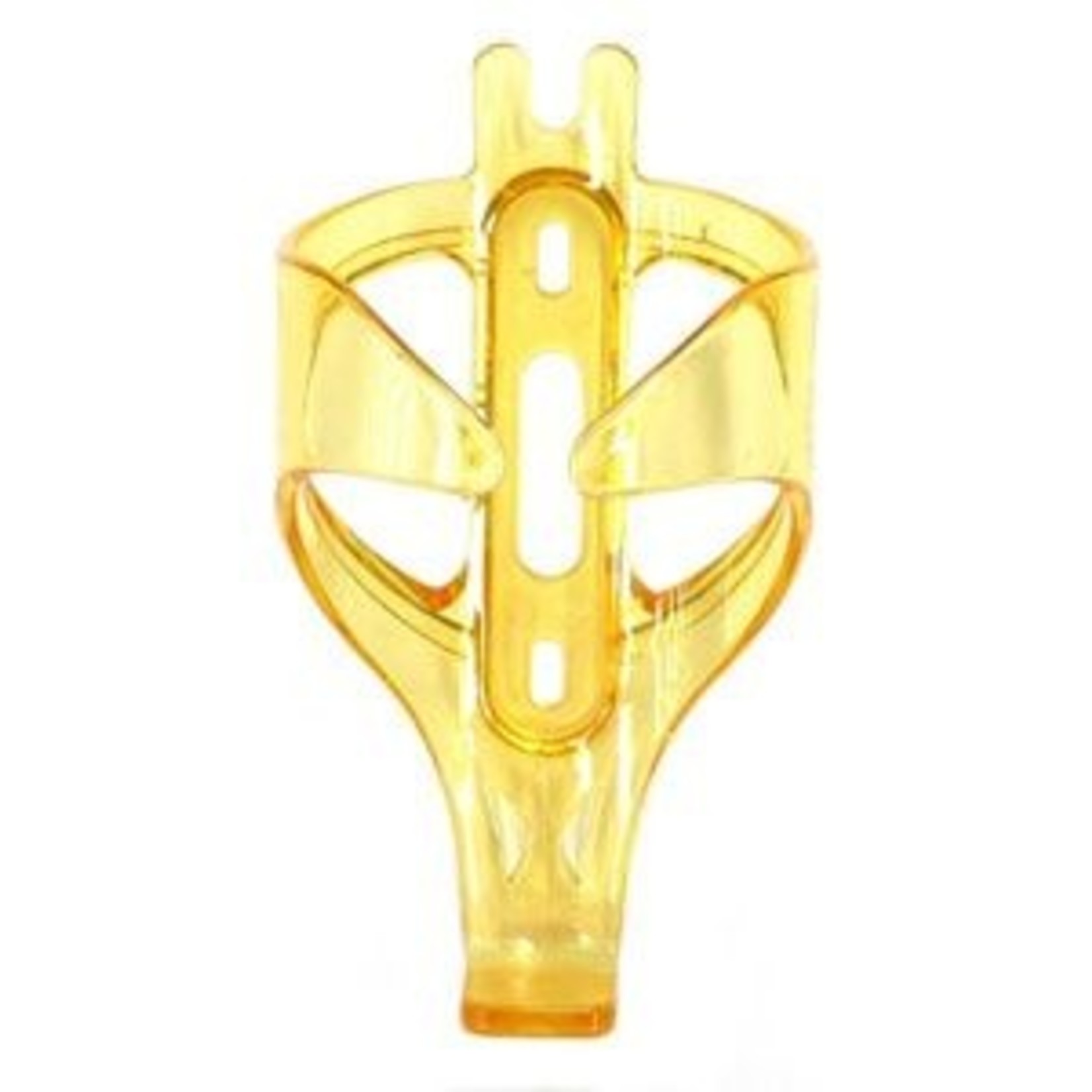 Pro Series Pro Series Bicycle Bidon Cage - Plastic - Transparent - Yellow