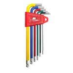 Pro Series Pro-series Bike/Cycling Tool Hex Key Set of 6 Colors W/Ball End