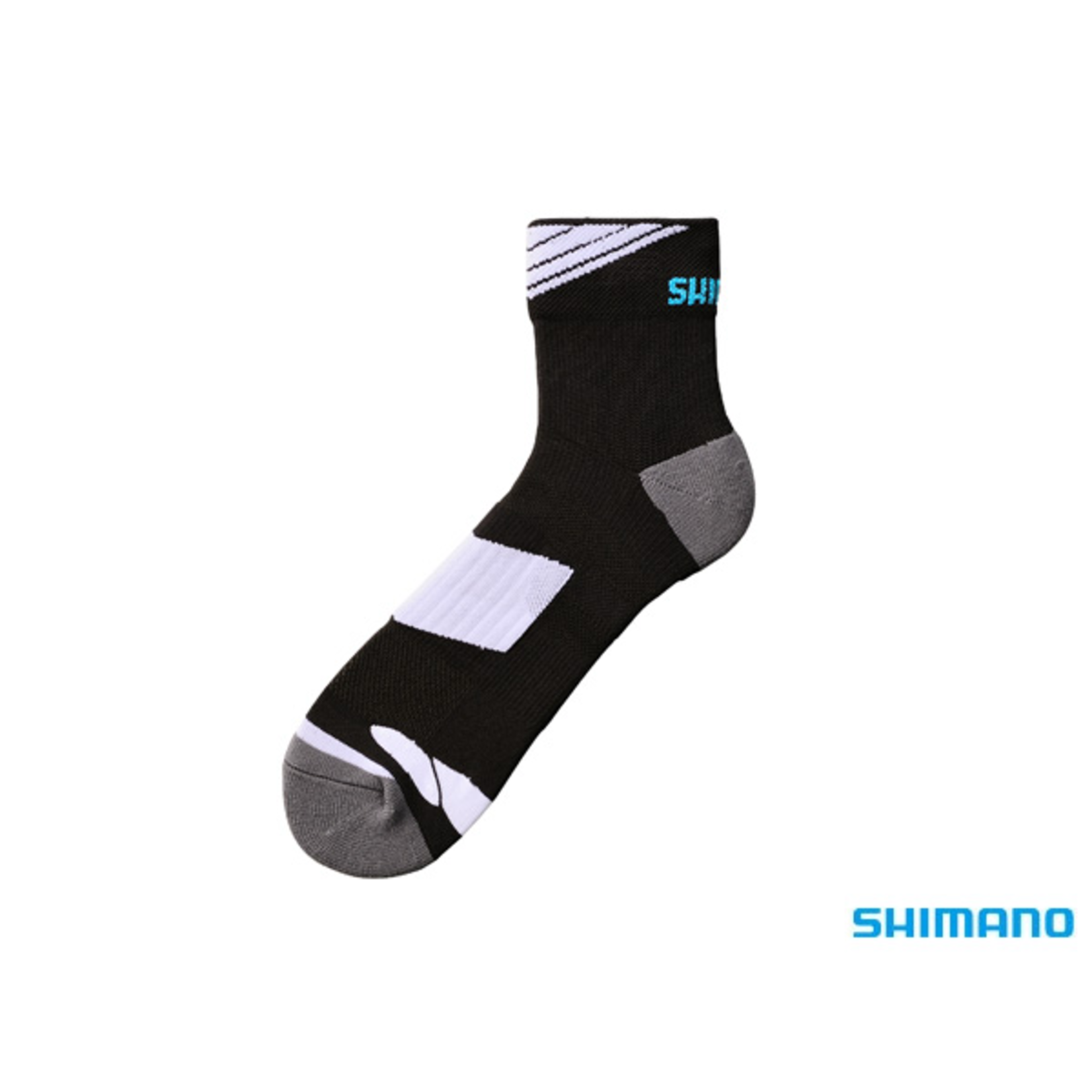 Shimano Shimano Normal Ankle Sock Performance - Black/White - Small