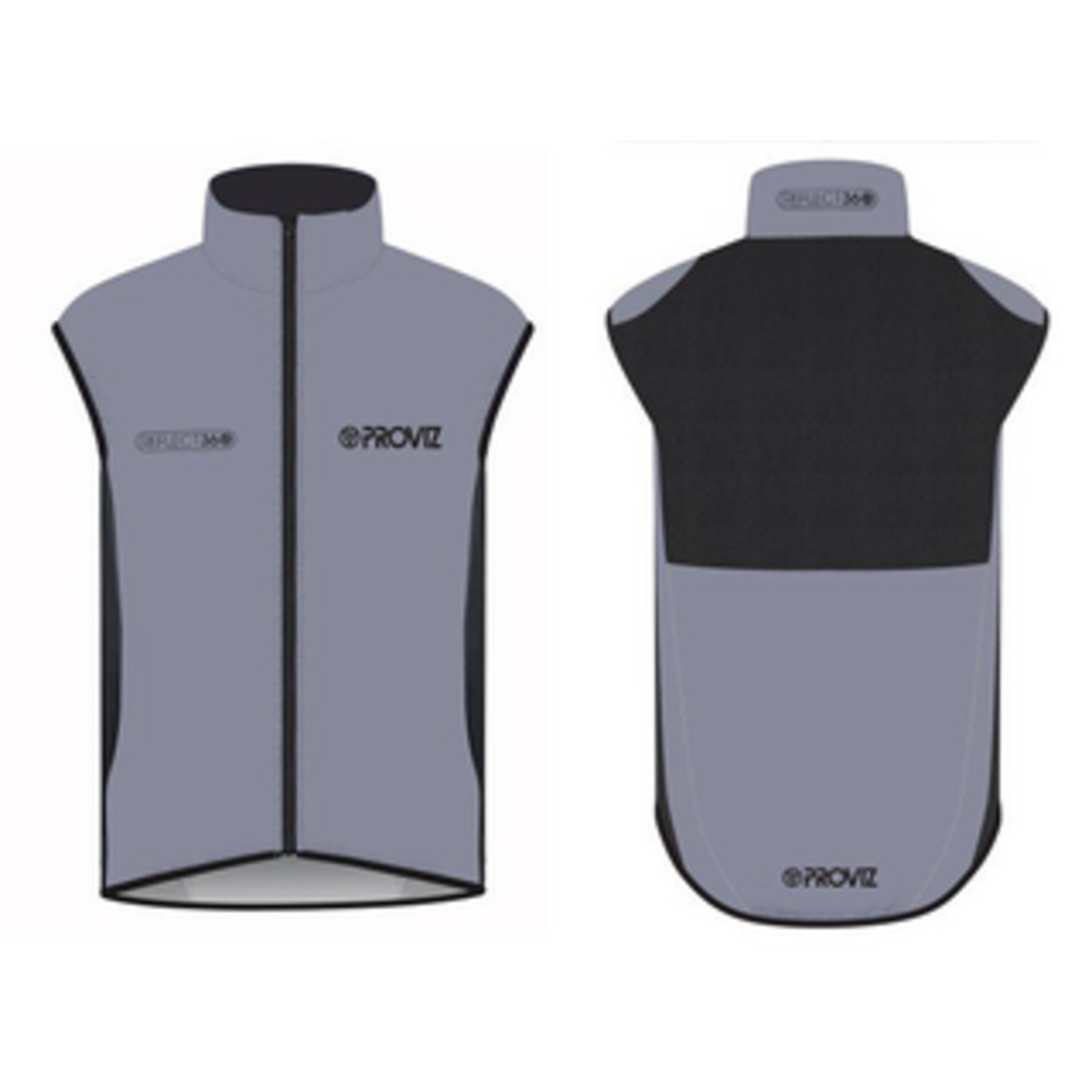 Proviz Proviz - Bike/Cycling Men Gilet/Vest 360Reflect Performance Storm - Size - Small