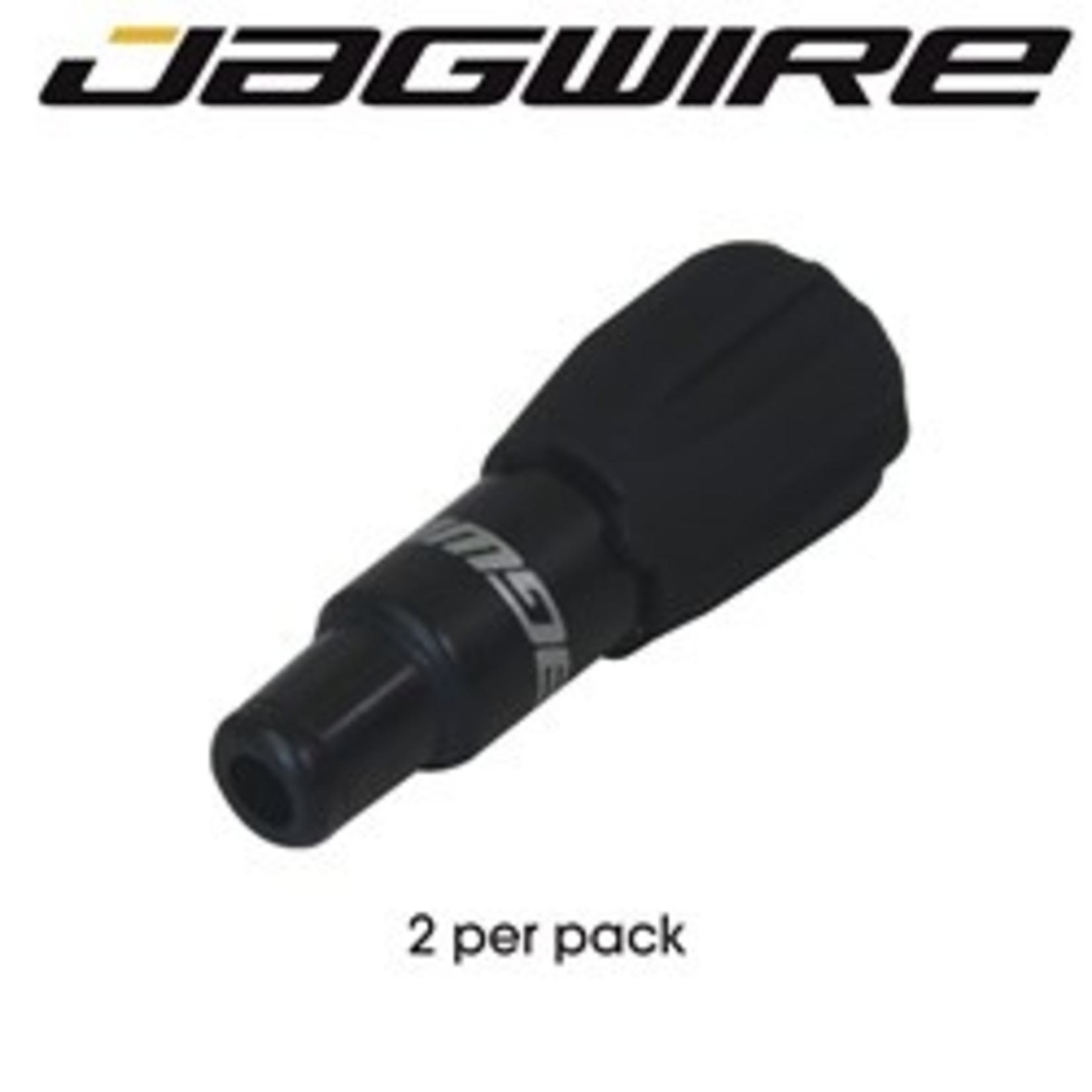 Jagwire Jagwire Rocket II Gear Adjusters Alloy Wirh Rubber-Coated - Black - 2 Per Pack