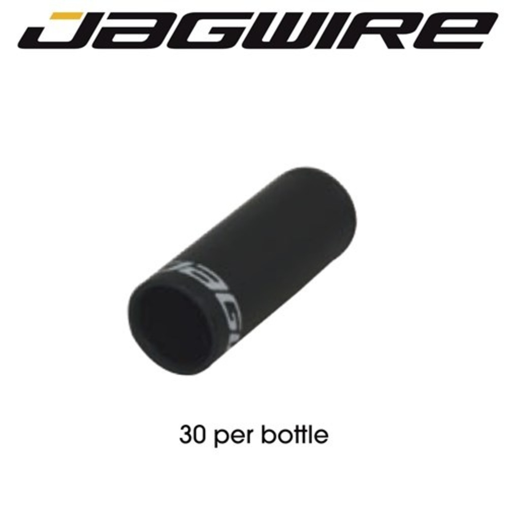 Jagwire Jagwire End Cap - Alloy 4mm - 50 Per Bottle - GC4FA