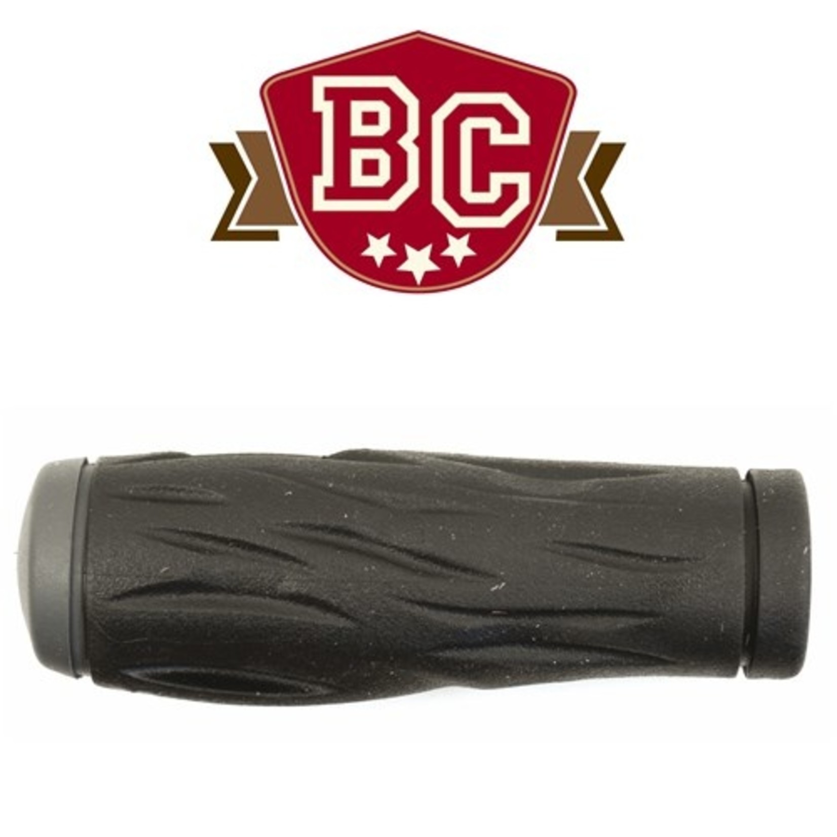 Bikecorp BC Bike/Cycling Handlebar Comfort Grip - Rubber With Gel Inserts - Black