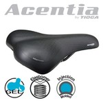 Acentia Acentia Pax Bike/Cycling Saddle - Silicon Gel Seat - L280 X W210mm - Black