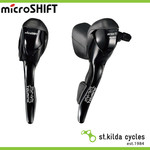 Microshift Microshift Dual Control Levers - 1X11 Speed Drop Bar - Pair Left Side BrakeLever