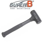 Super B SuperB Deadblow Steel Hammer Steel Structure And Includes Steel Shot - Bike Tool