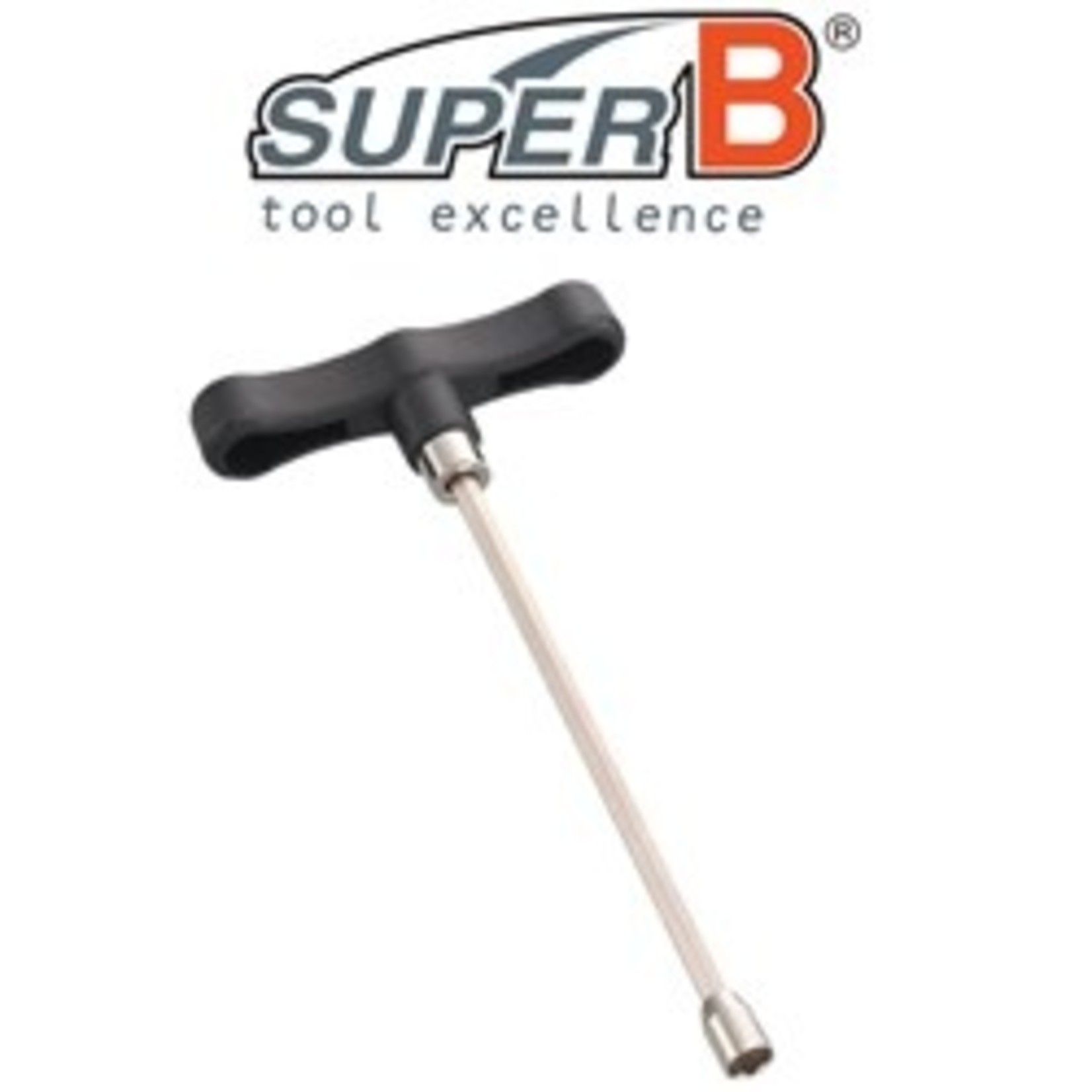 Super B SuperB Internal Nipple Wrench - 110mm With 6.0mm Hex Socket - Bike Tool