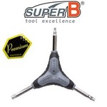 Super B SuperB Y Wrench - Torx 25/30/40 - Heat-Treated Steel For Superior - Bike Tool
