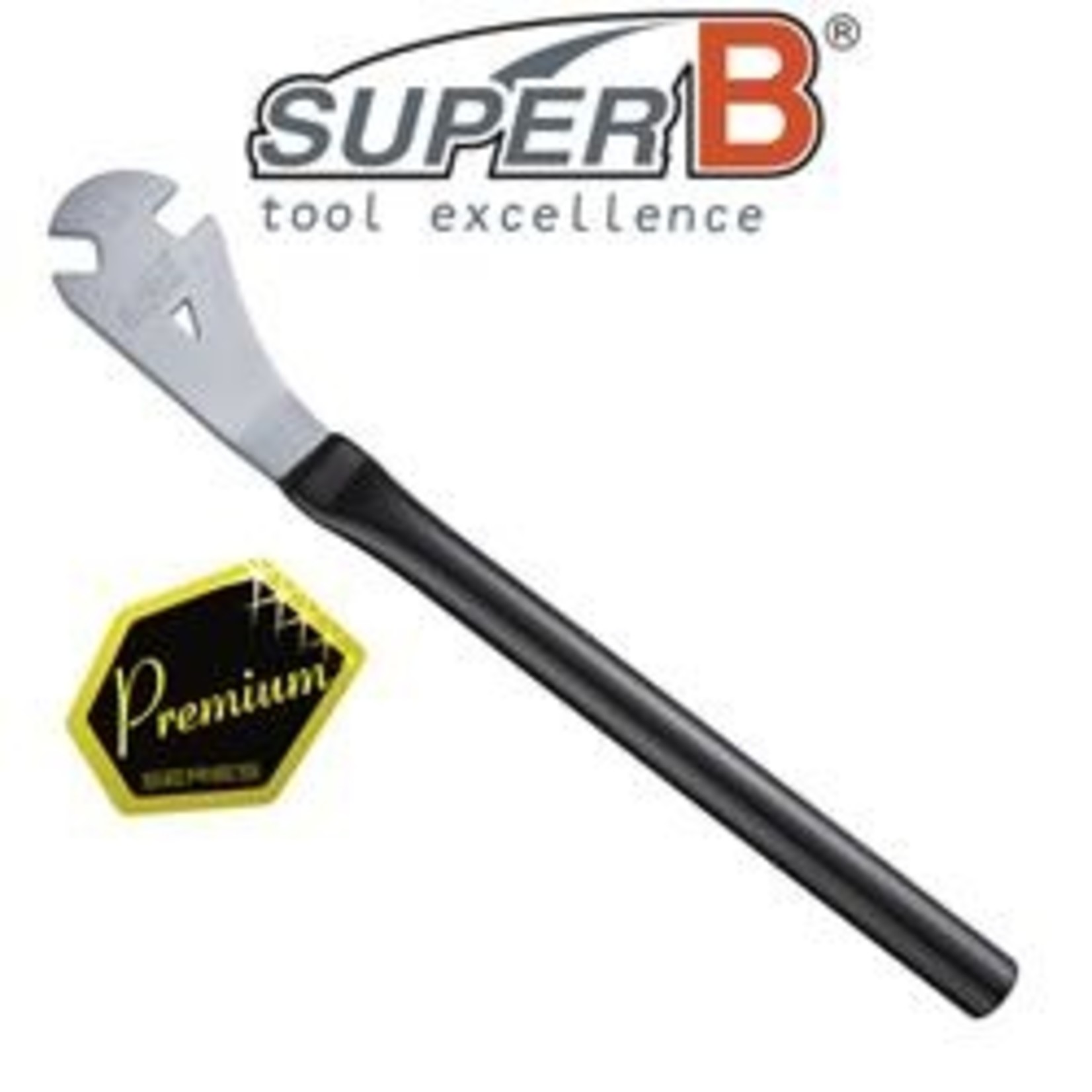 Super B SuperB Professional Pedal Wrench - Extra Long Handle - Bike Tool