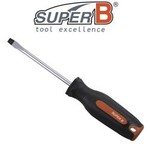 Super B SuperB Screwdriver - Slotted 6 - 100mm - Made of High Grade Steel - Bike Tool