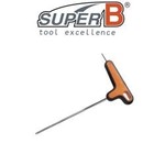 Super B SuperB T/L Handle Hex Wrench - 3mm - Made of S2 Steel - Bike Tool
