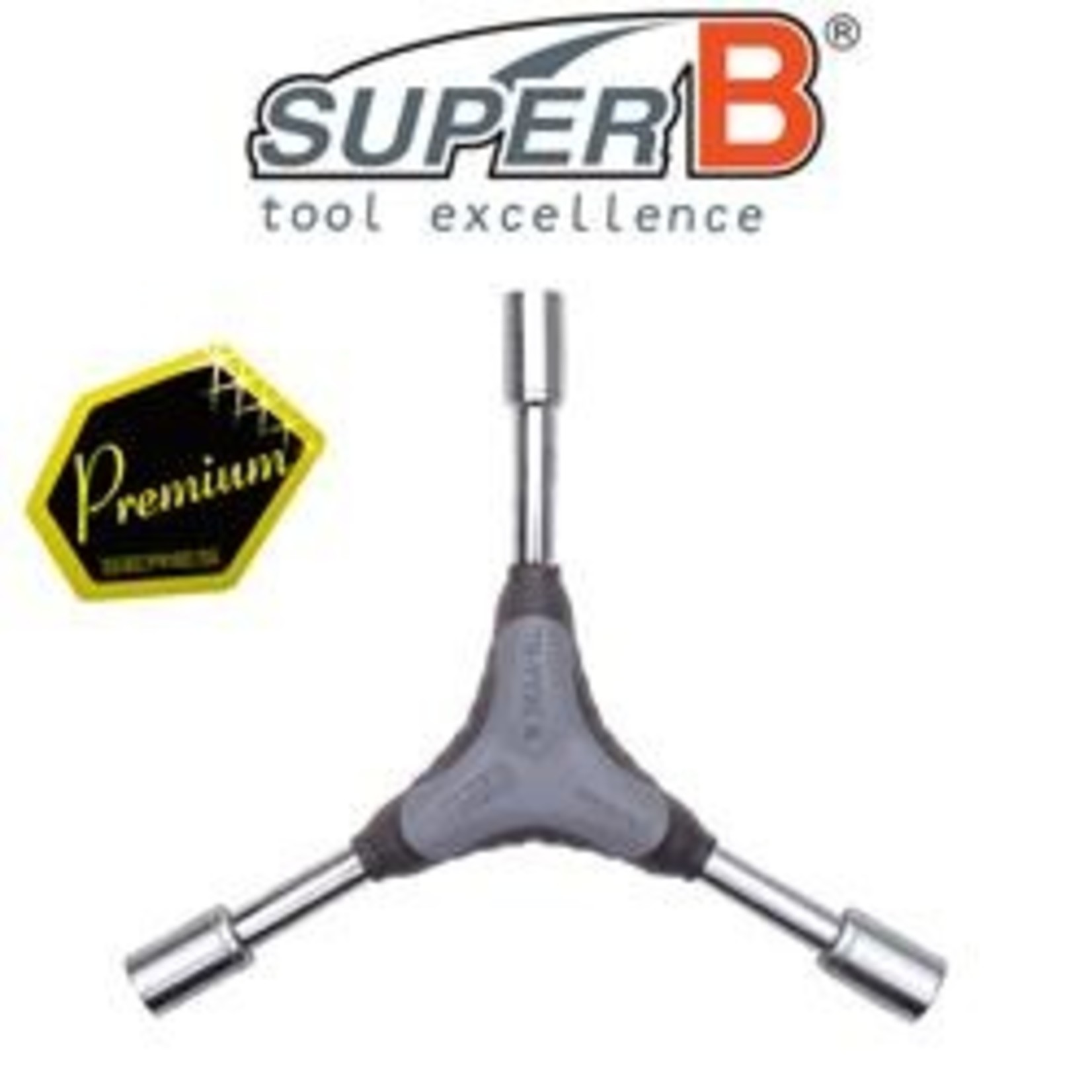 Super B SuperB Y Wrench - 8/9/10 mm Socket - Heat-Treated Steel For Superior - Bike Tool