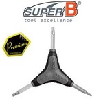 Super B SuperB Y Wrench - Torx 10/25/30 - Heat-Treated Steel For Superior - Bike Tool
