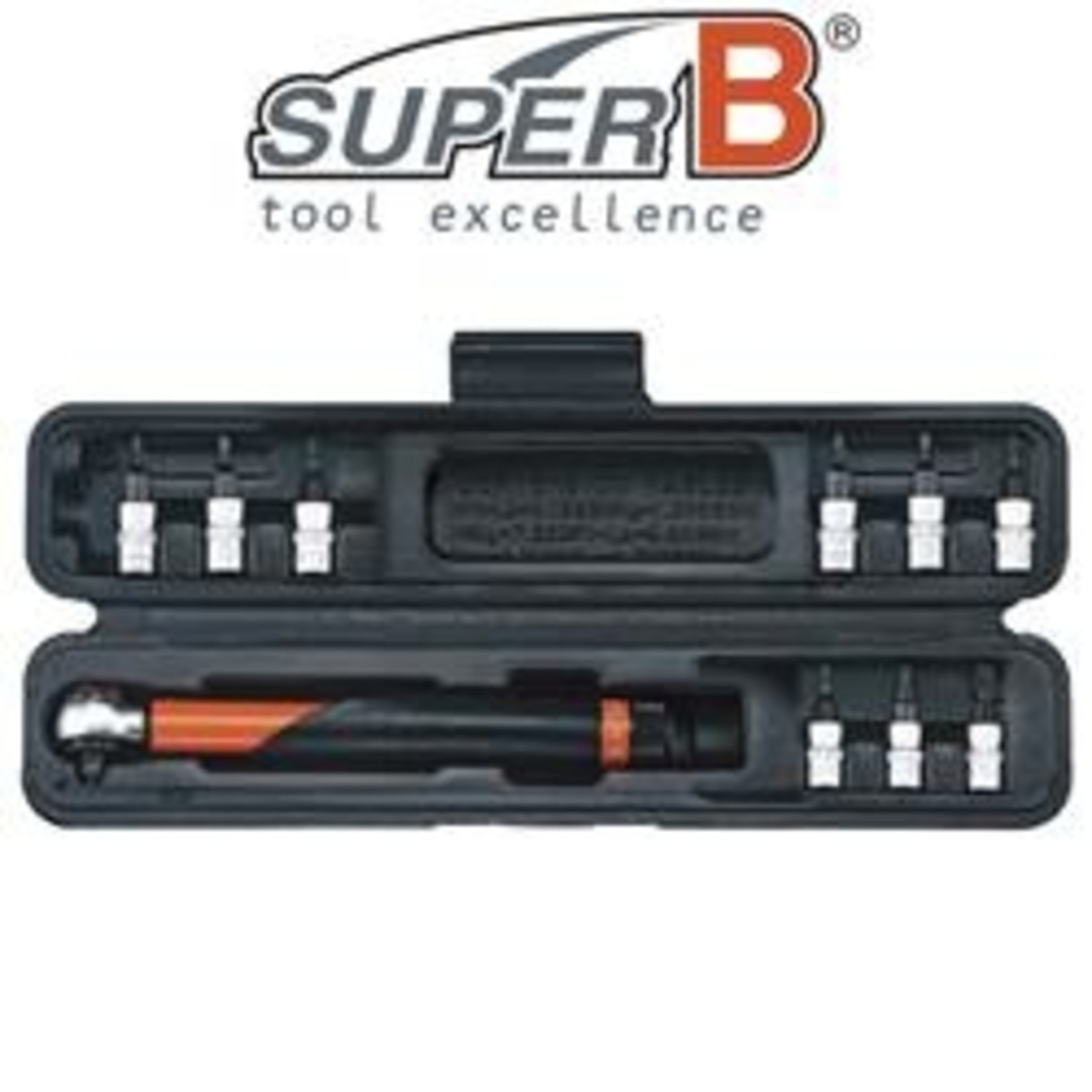 Super B SuperB 1/4" Drive Dial-Adjustable Torque Wrench 3~15 Nm - Bike Tool