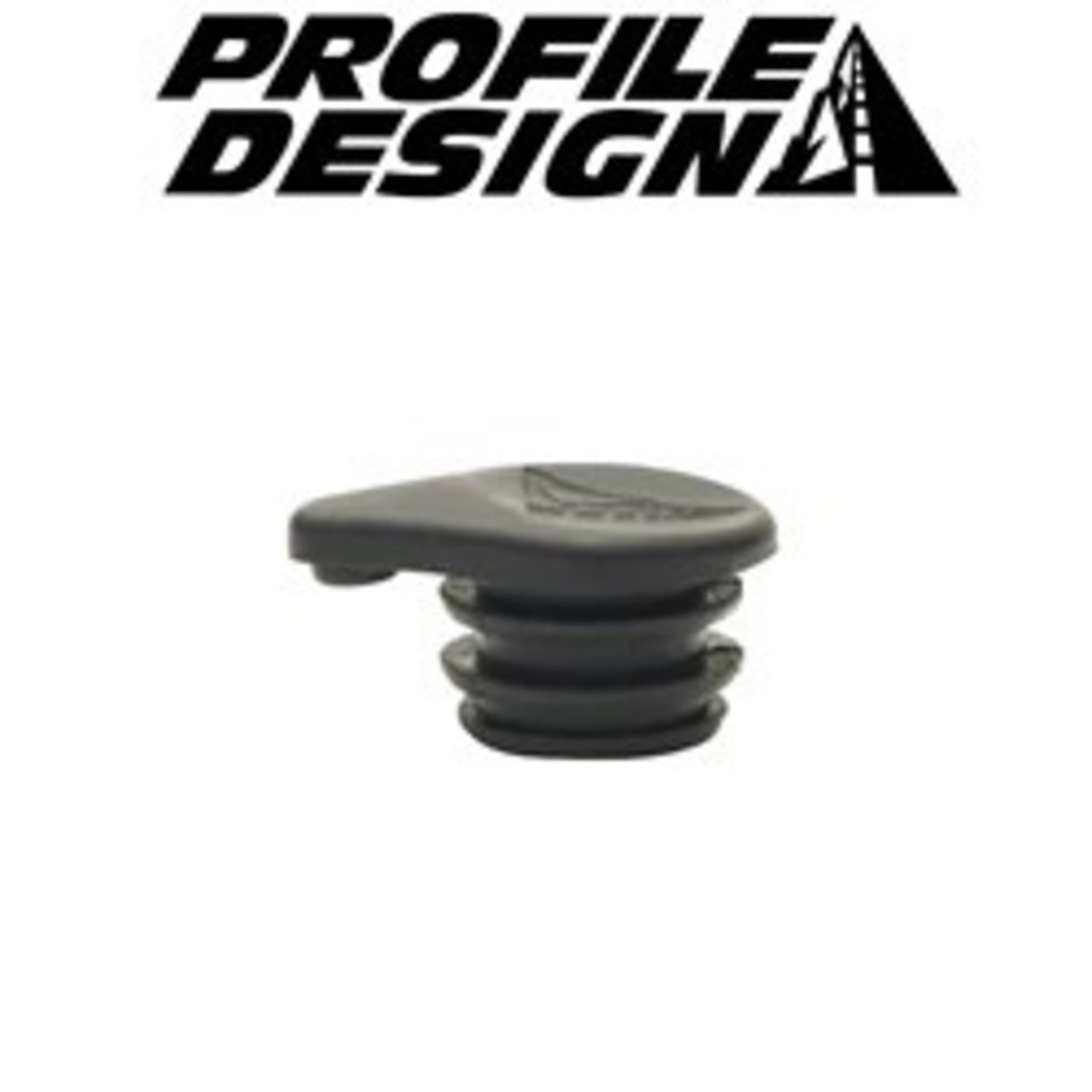 Profile Profile Design End Plug - Left Aerobar Carbon Ergonomic