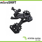 Advent Microshift Rear MTB Bike Derailleur-Advent-1X10 Speed - Medium Cage,46-48T Alloy