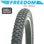 Freedom 2 X Freedom Bike Tyre - MX3 - 20" X 2.125" - Single Compound (Pair)