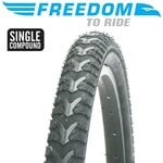 Freedom 2 X Freedom Bike Tyre - Gravel - 24" X 2.0" - Single Compound (Pair)