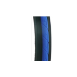 Duro Duro Bicycle Tyre - 700 X 25C - Black/Blue Wire Bead 30TPI - Pair