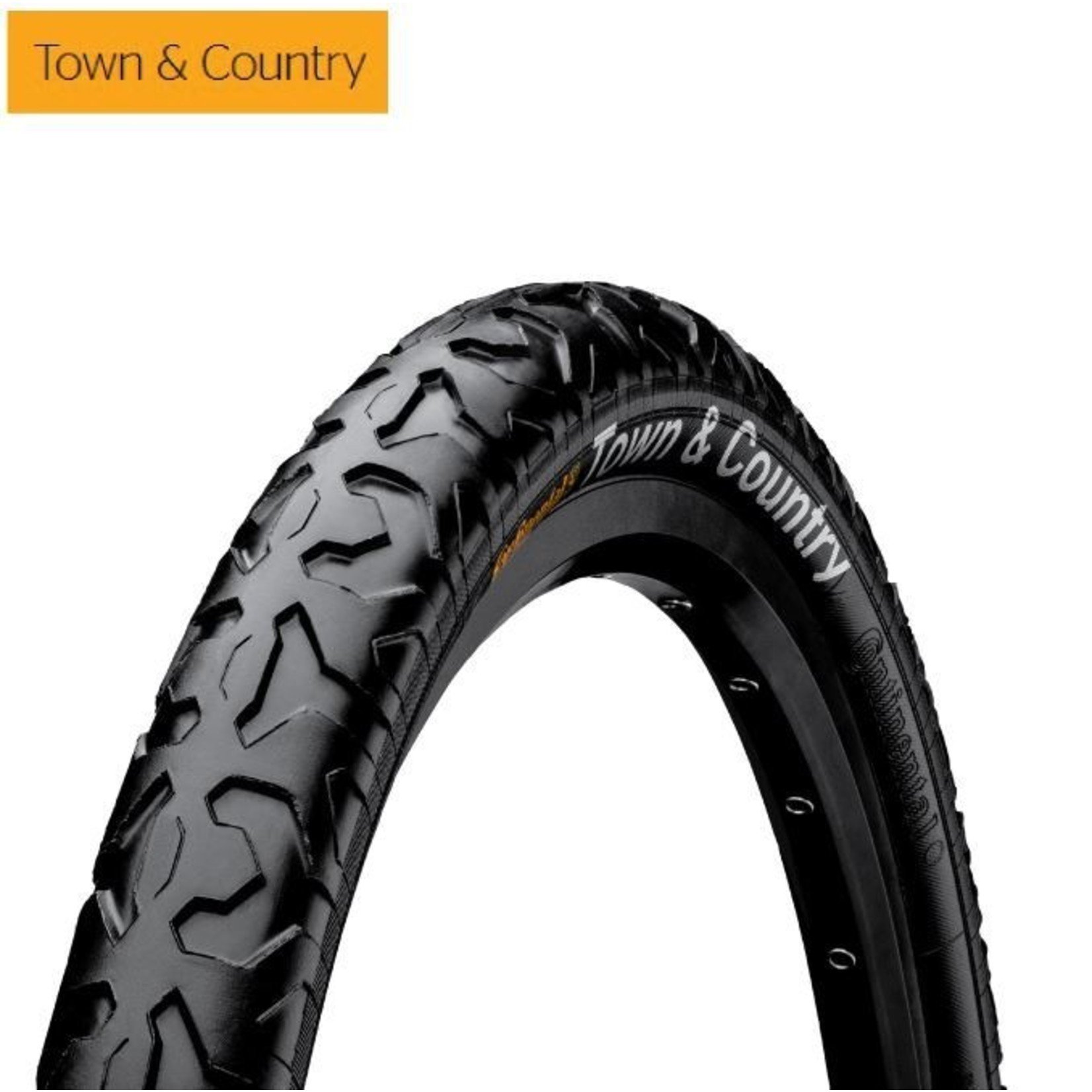 Continental 2 X Continental Town & Country Wire Bead 26 X 1.9 MTB Bike Tyre