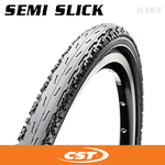 CST CST Bike Tyre - 26 X 1.90 - Black Wirebead Semi Slick - C1096 - Pair